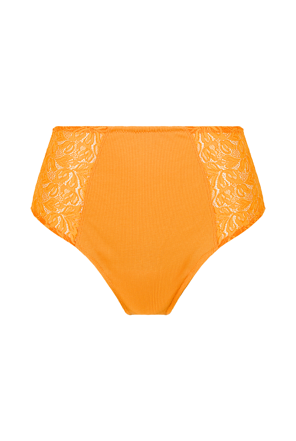 Culotte Taille Haute Jimmy - Orange Kumkwat