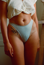 Tanga Intemporel gris chiné