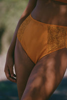 Culotte Taille Haute Jimmy - Orange Kumkwat