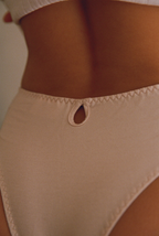 Culotte taille haute Intemporelle rose