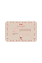 E-carte cadeau Nénés