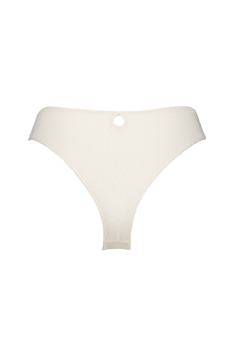 Culotte Taille Haute intemporelle - Ecru