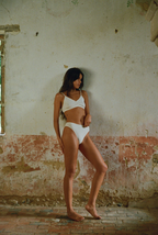 Culotte Taille Haute intemporelle - Ecru